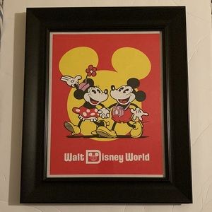 Disney Mickey and Minnie poster